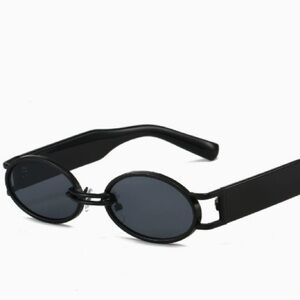 Black Oval Women's Sunglasses